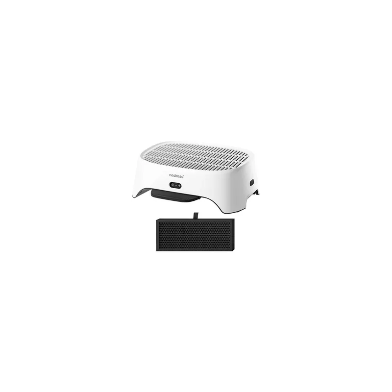 Step for a litter box with the Neakasa AirStep odor absorber
